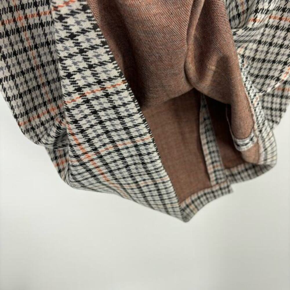 Calvin Klein Herringbone Check Print Short Sleeve Shirt Dress‎ Size 8 NWT - Picture 9 of 11
